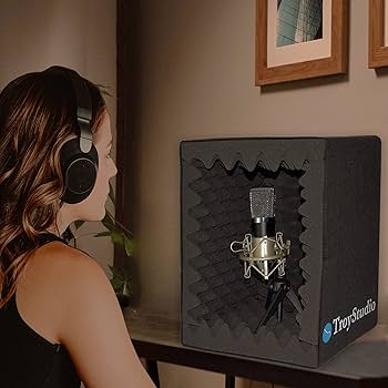 Amazon.com: TroyStudio Portable Vocal Booth, Large Foldable